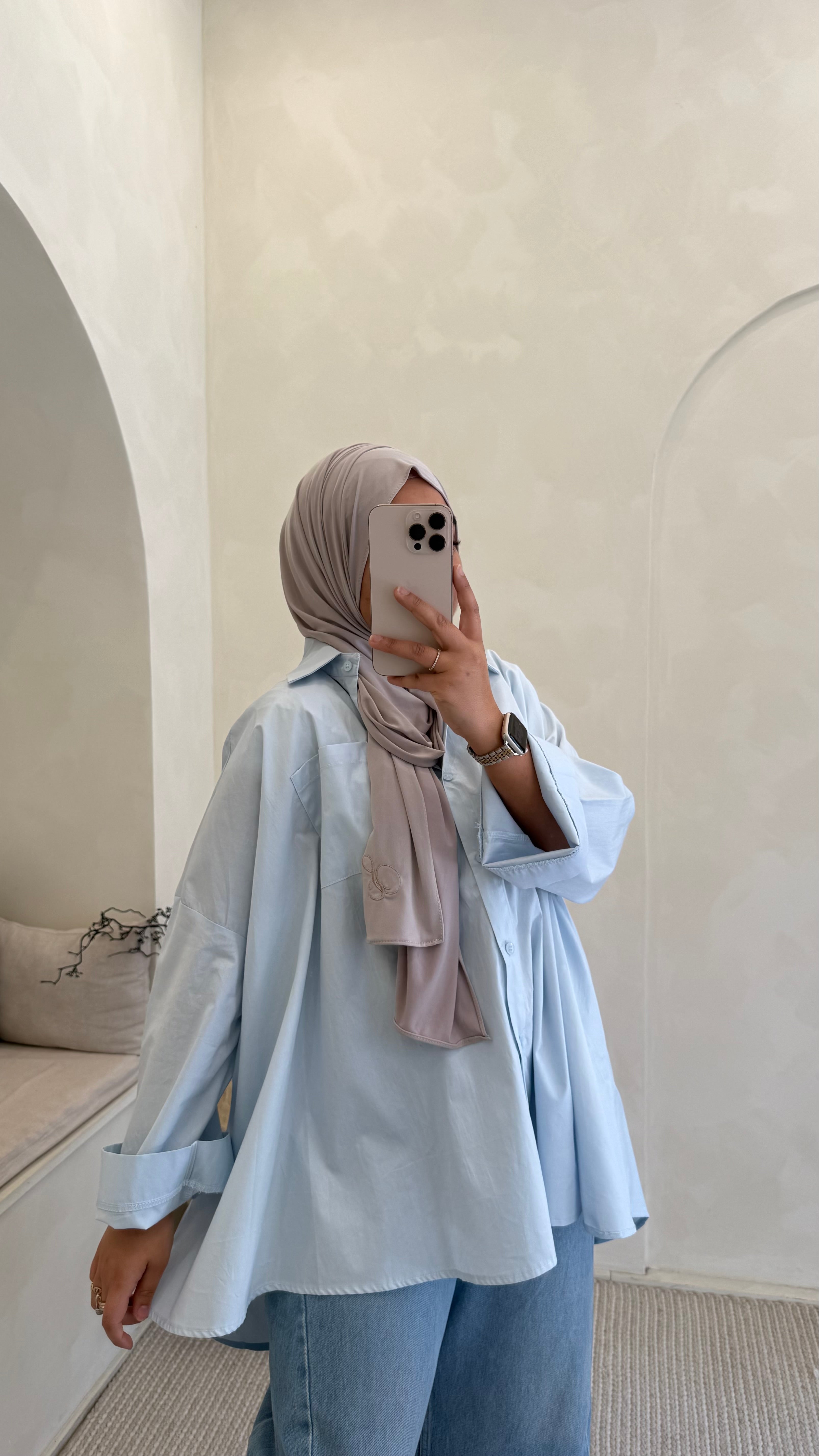 Chemise Tamyah Bleu ciel