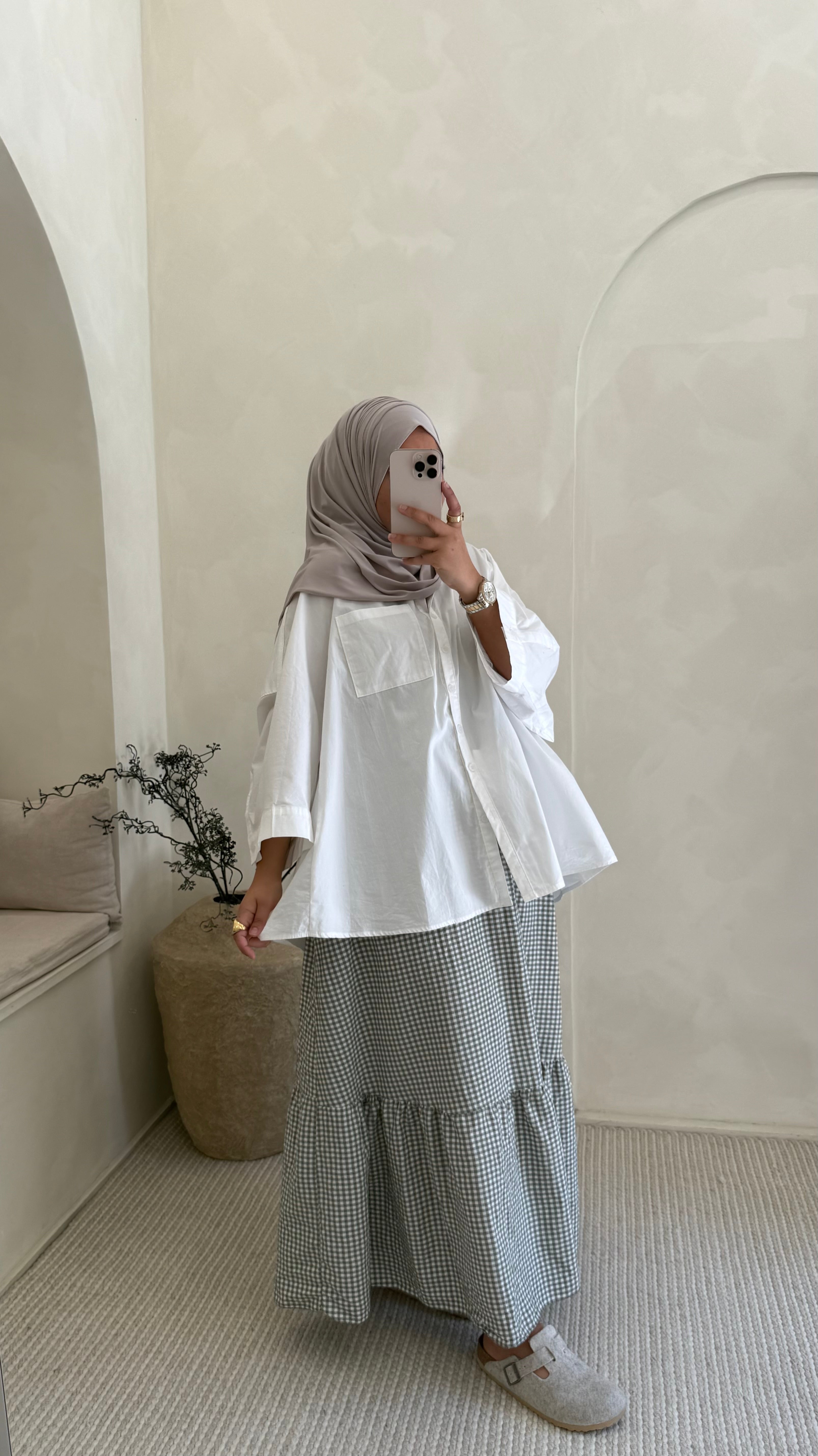 Robe Yma kaki
