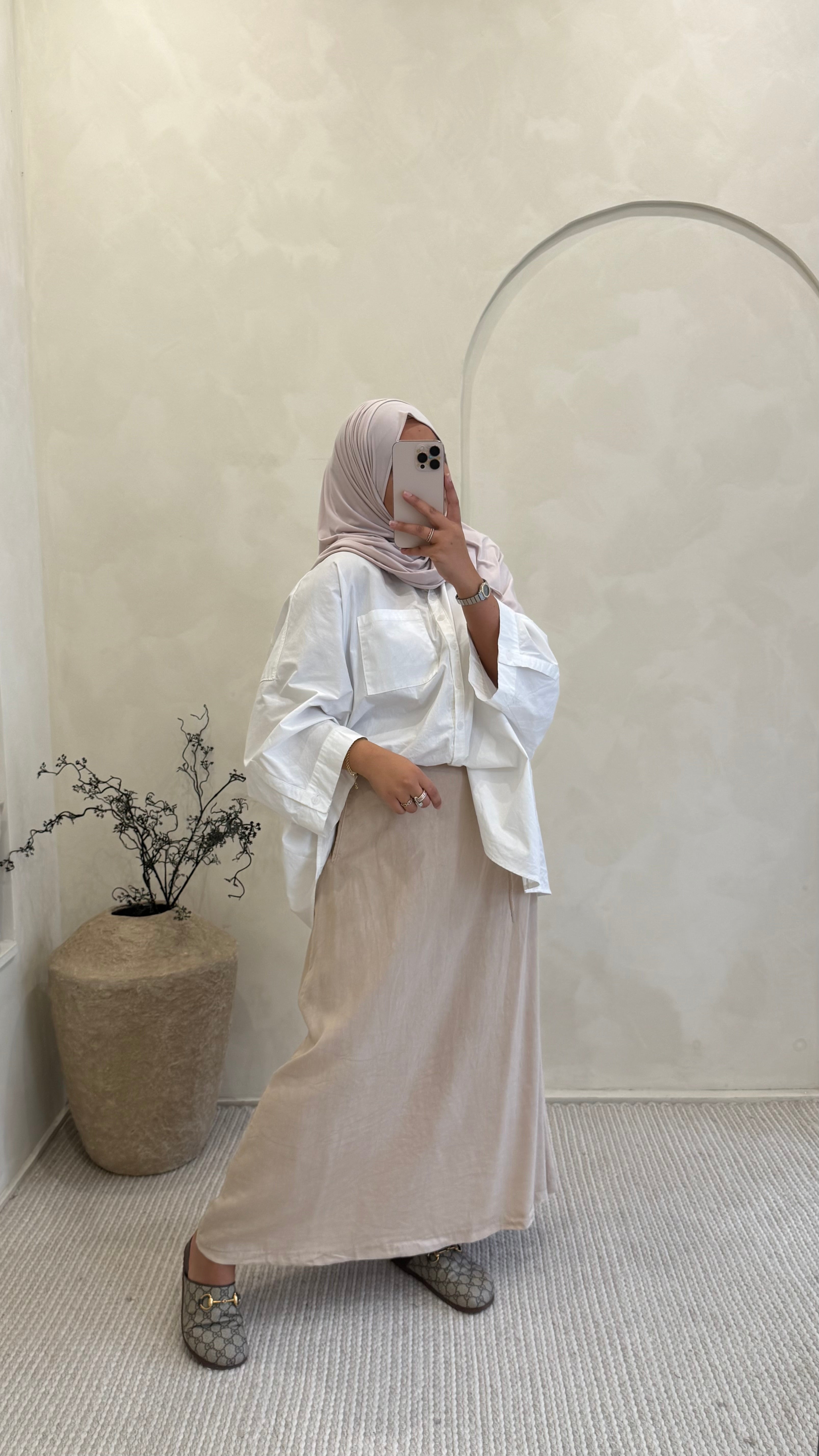 Jupe Dalya beige