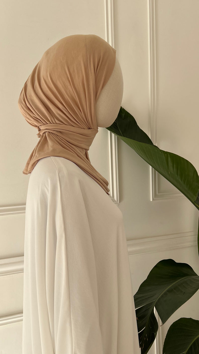 Hijab Cagoule à Pression