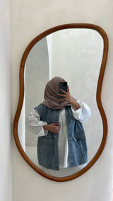 Veste en jean sans manche
