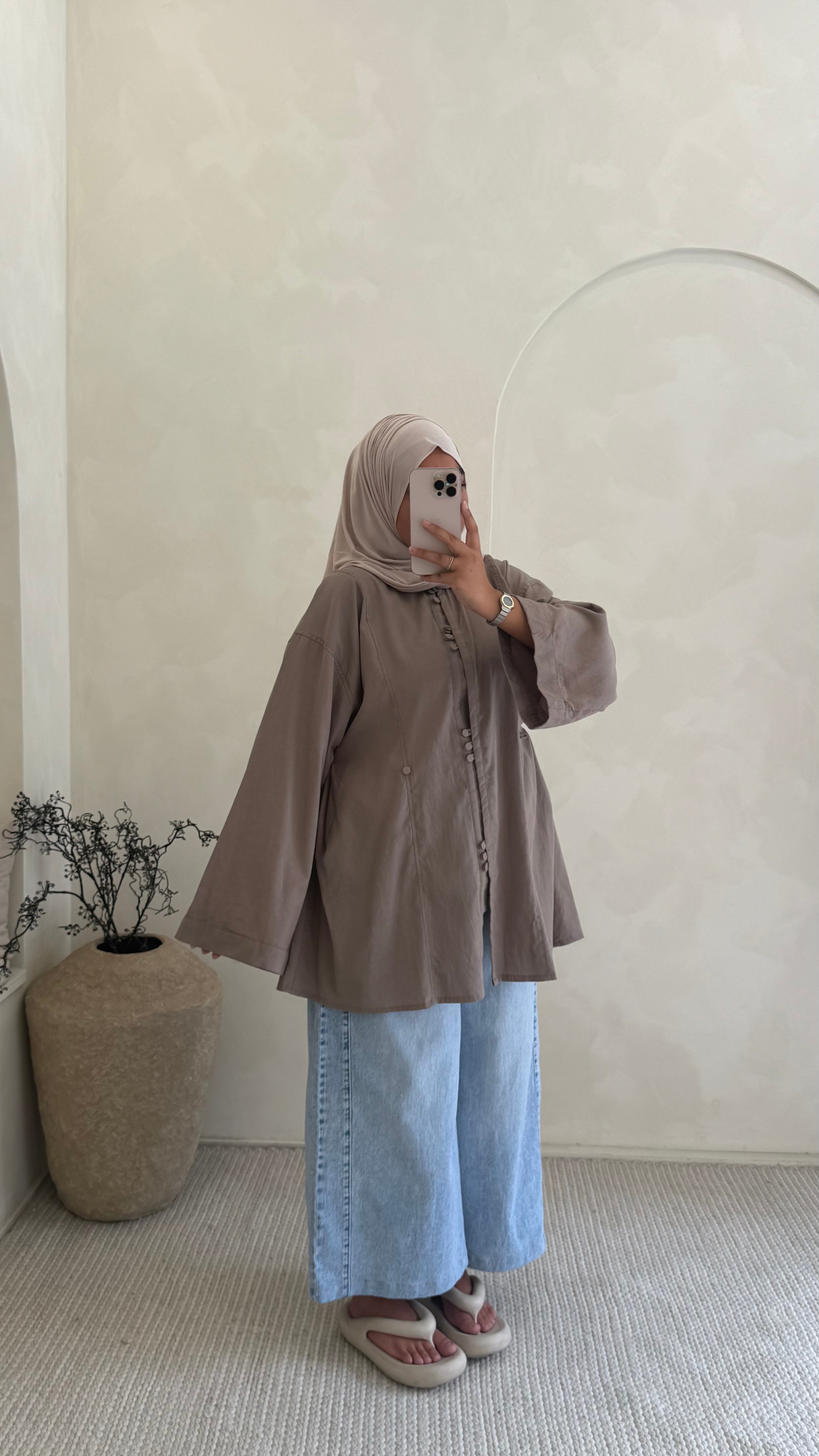 Chemise Hind Taupe