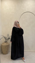 Abaya Ilham noir