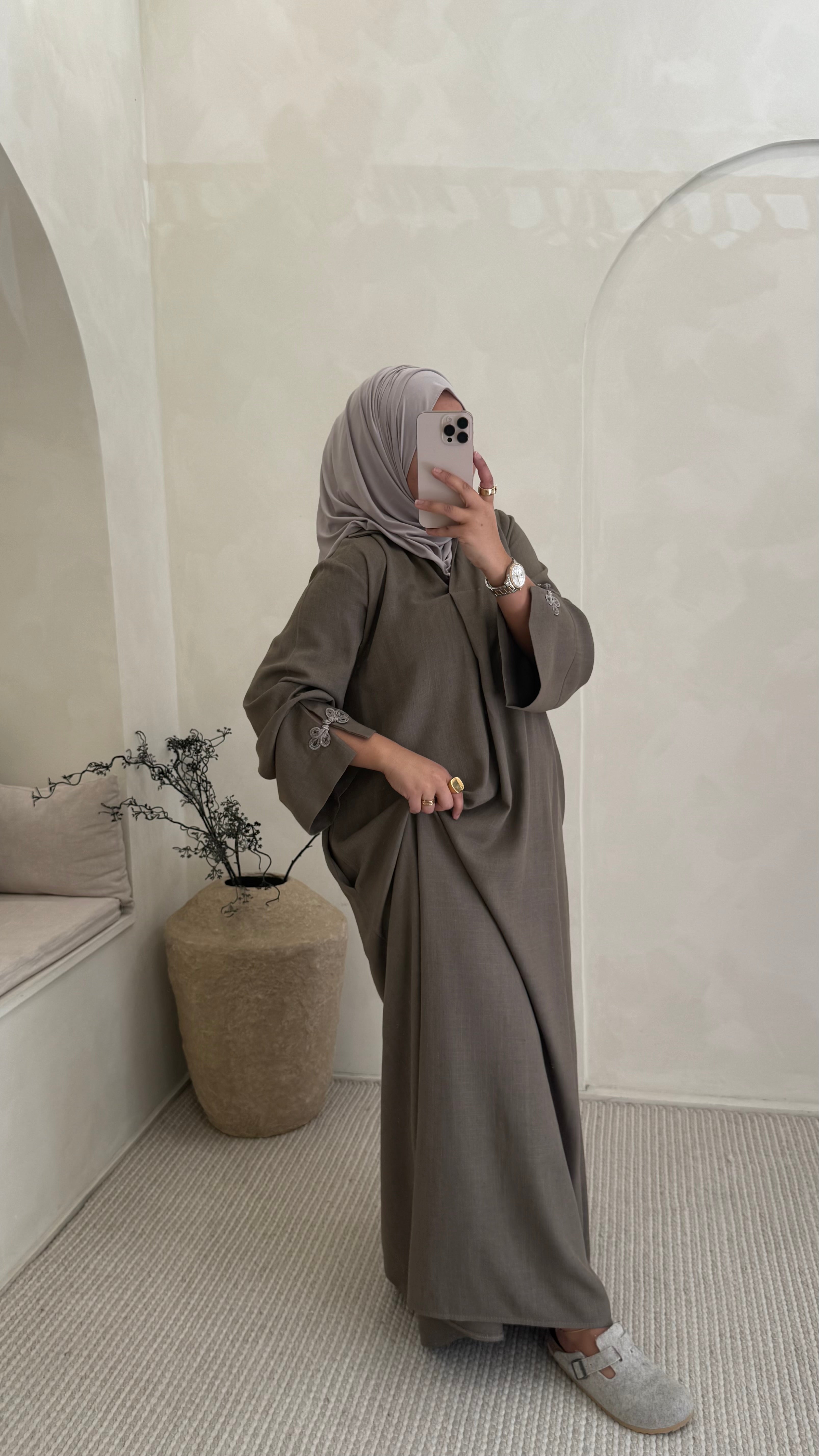 Abaya Kaï Chocolat