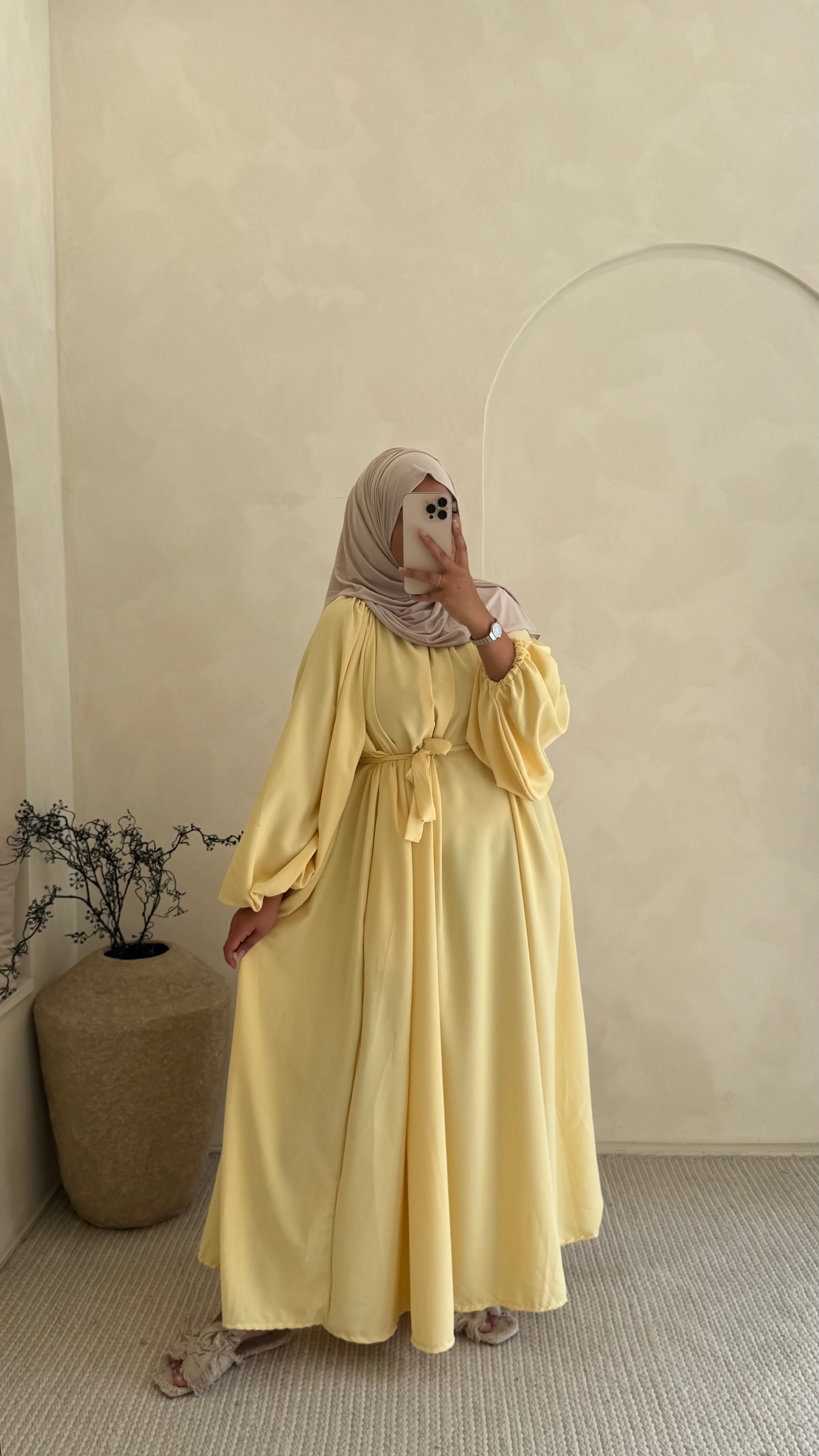 Robe Sarha Jaune