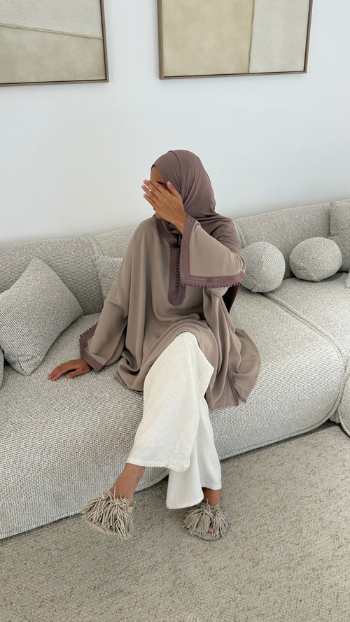 Blouse beldi QAHWA