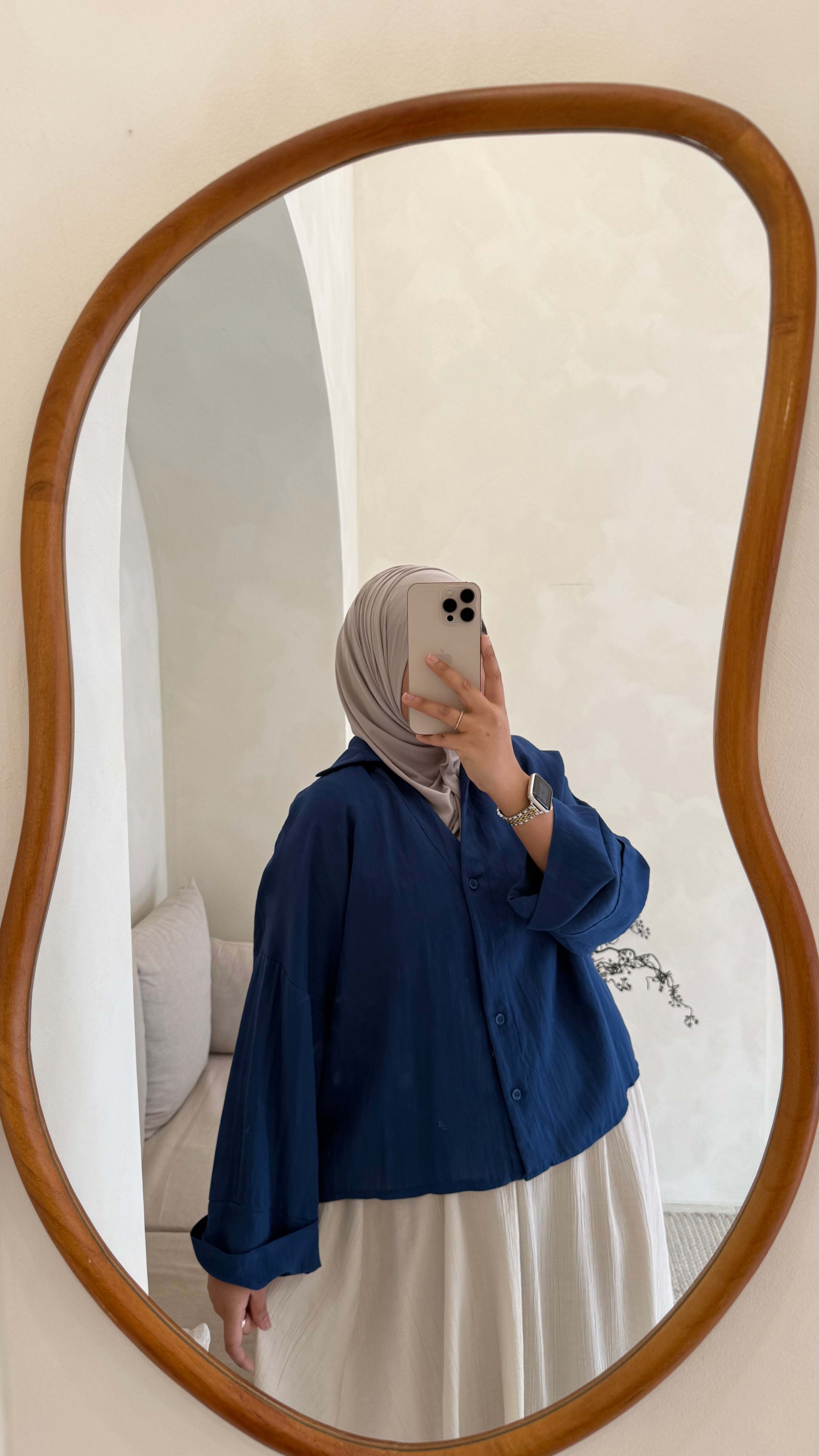 Chemise Léna Bleu
