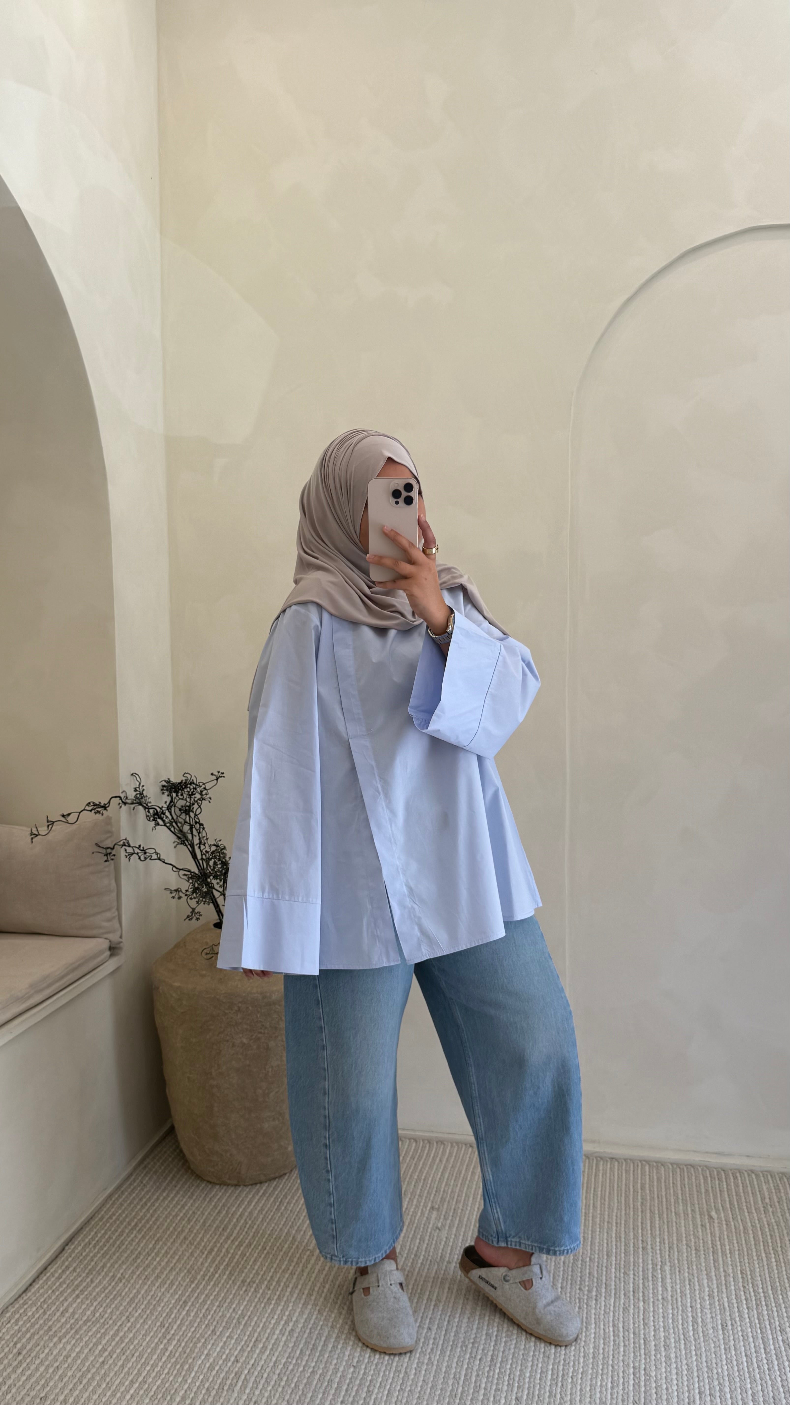 Chemise Mia Bleu