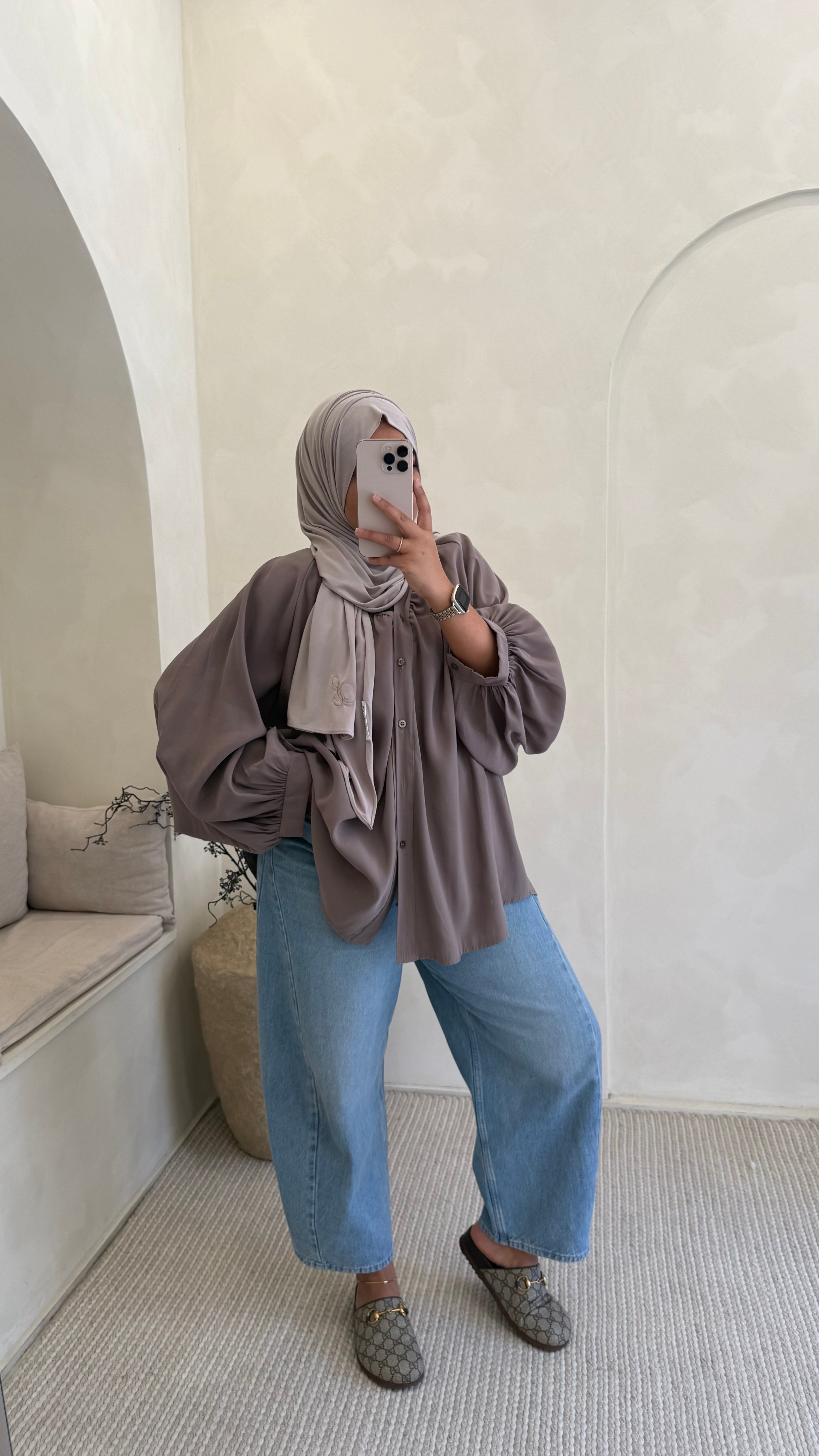 Chemise Dana Taupe