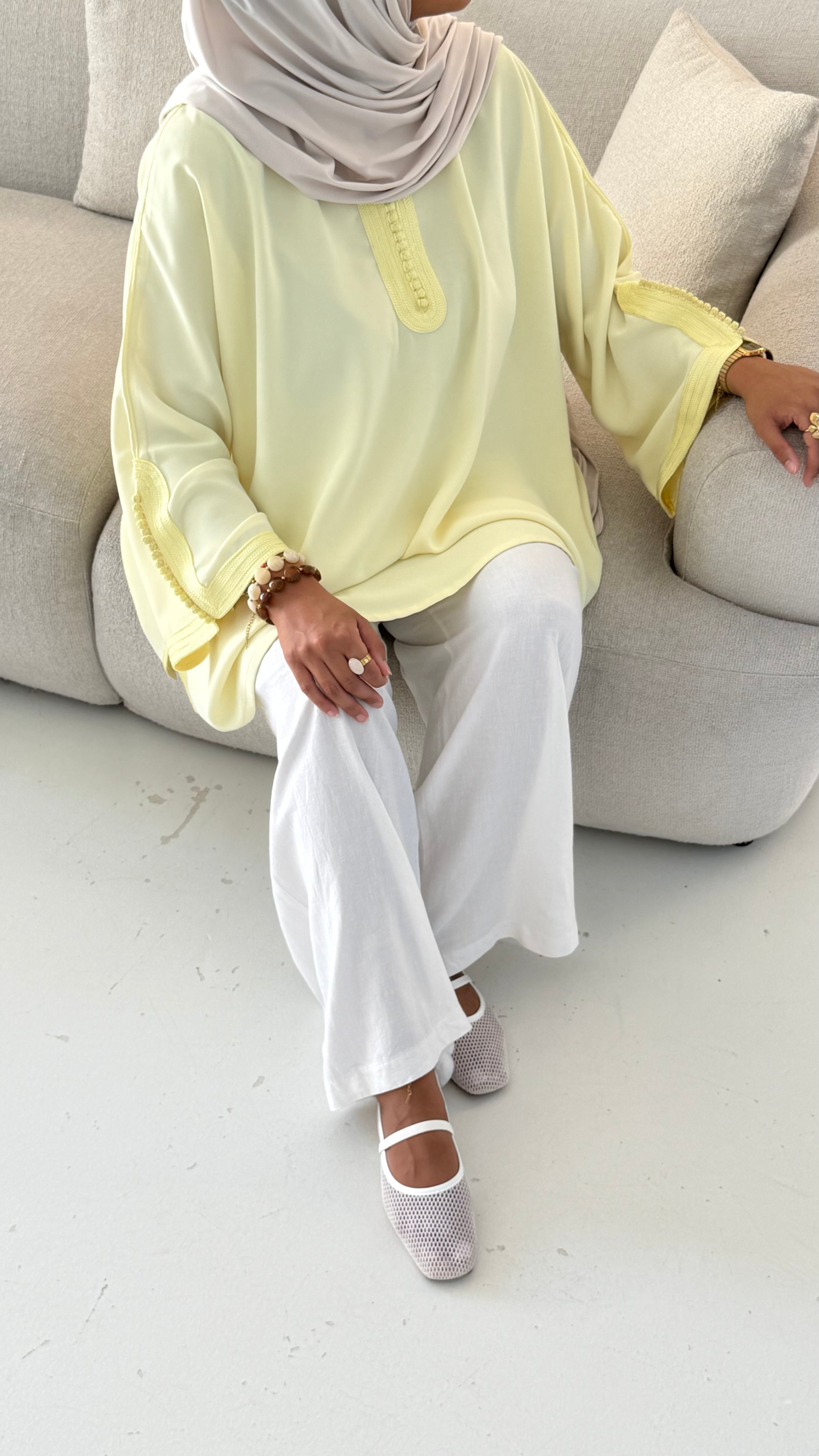 Blouse beldi Safran