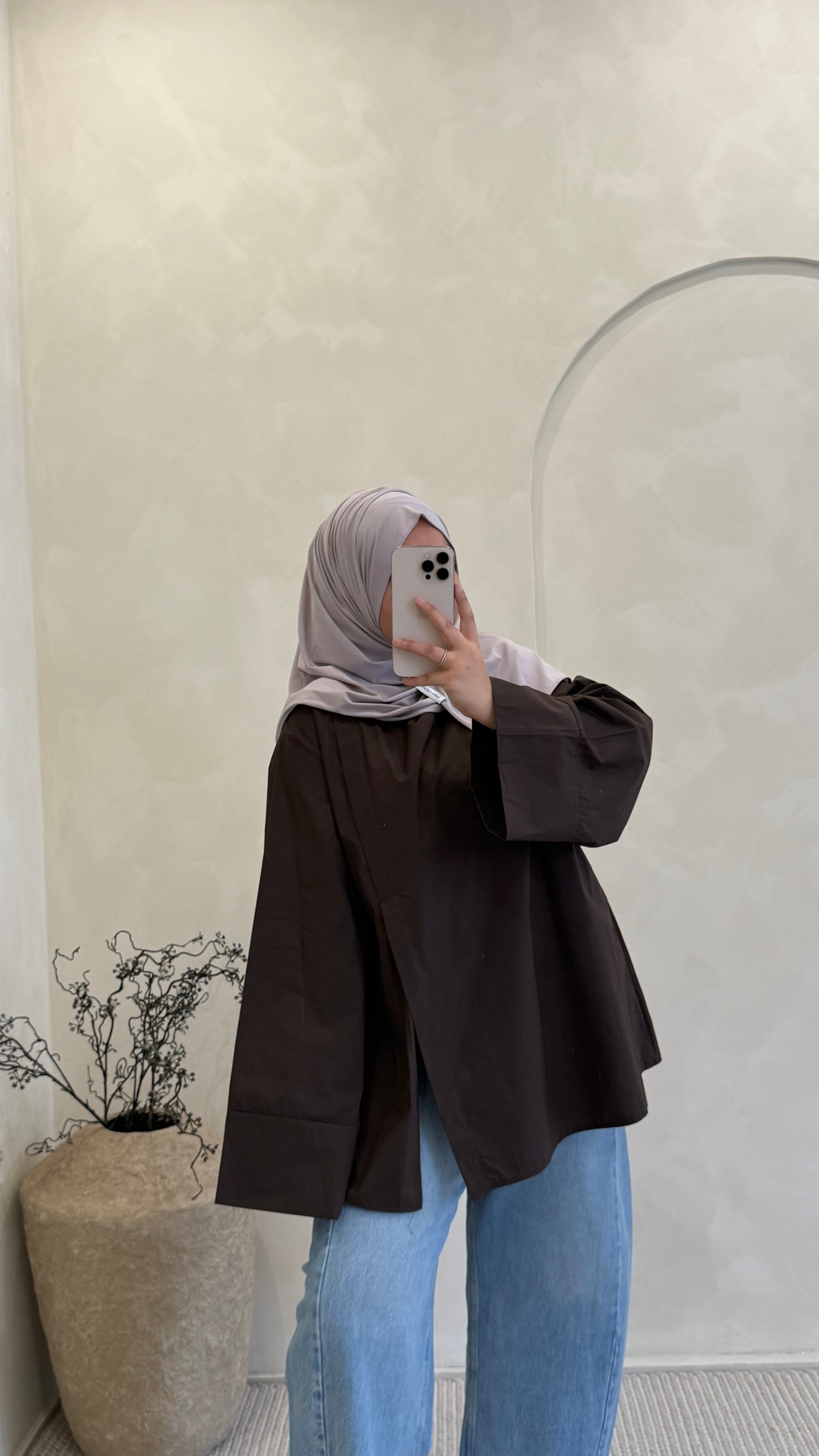 Chemise Mia Marron
