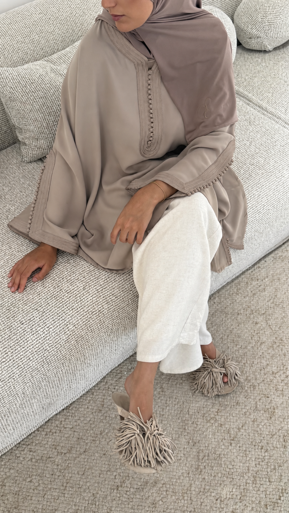 Blouse beldi QAHWA