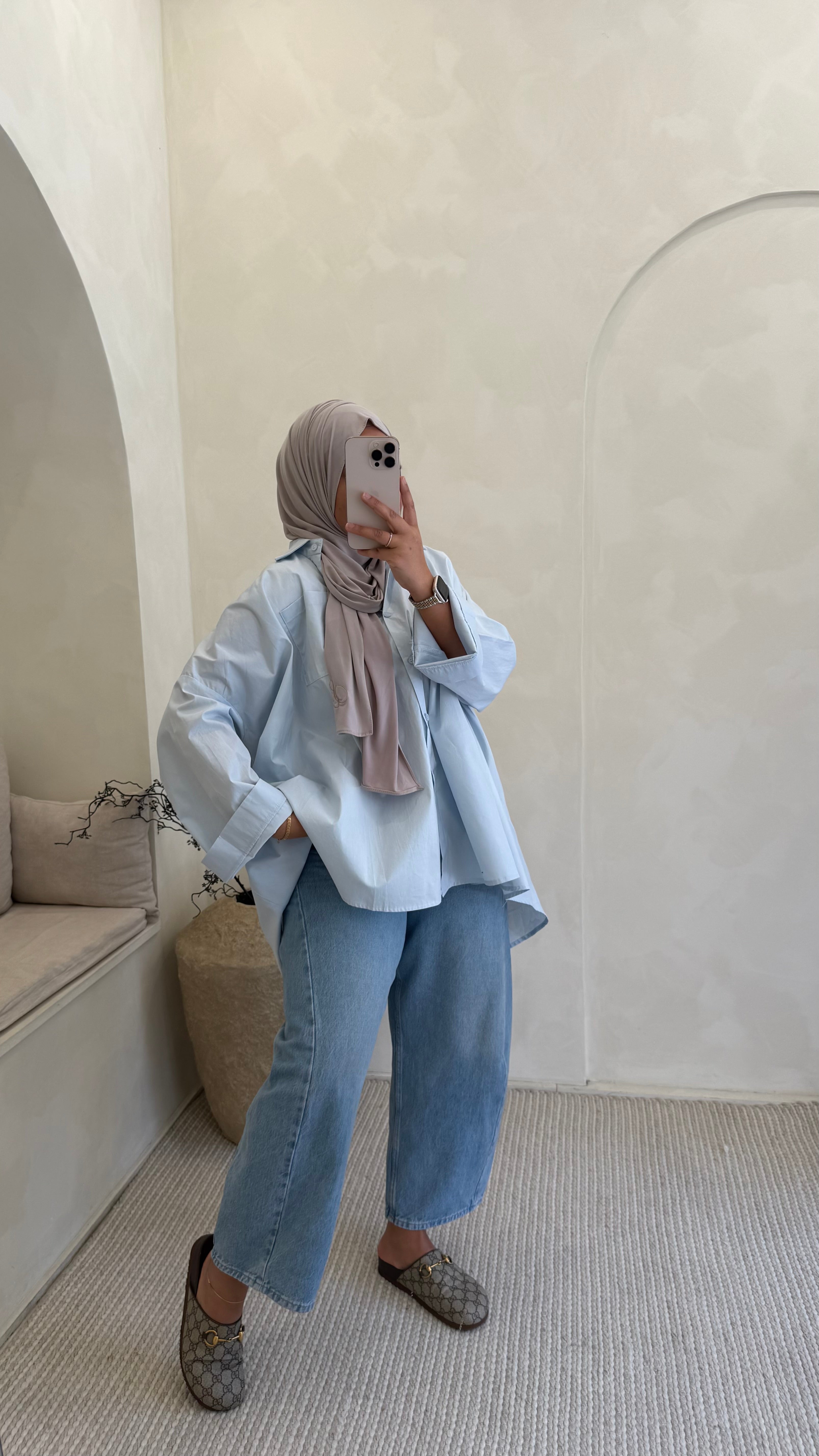 Chemise Tamyah Bleu ciel