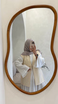 Blazer sans manche beige