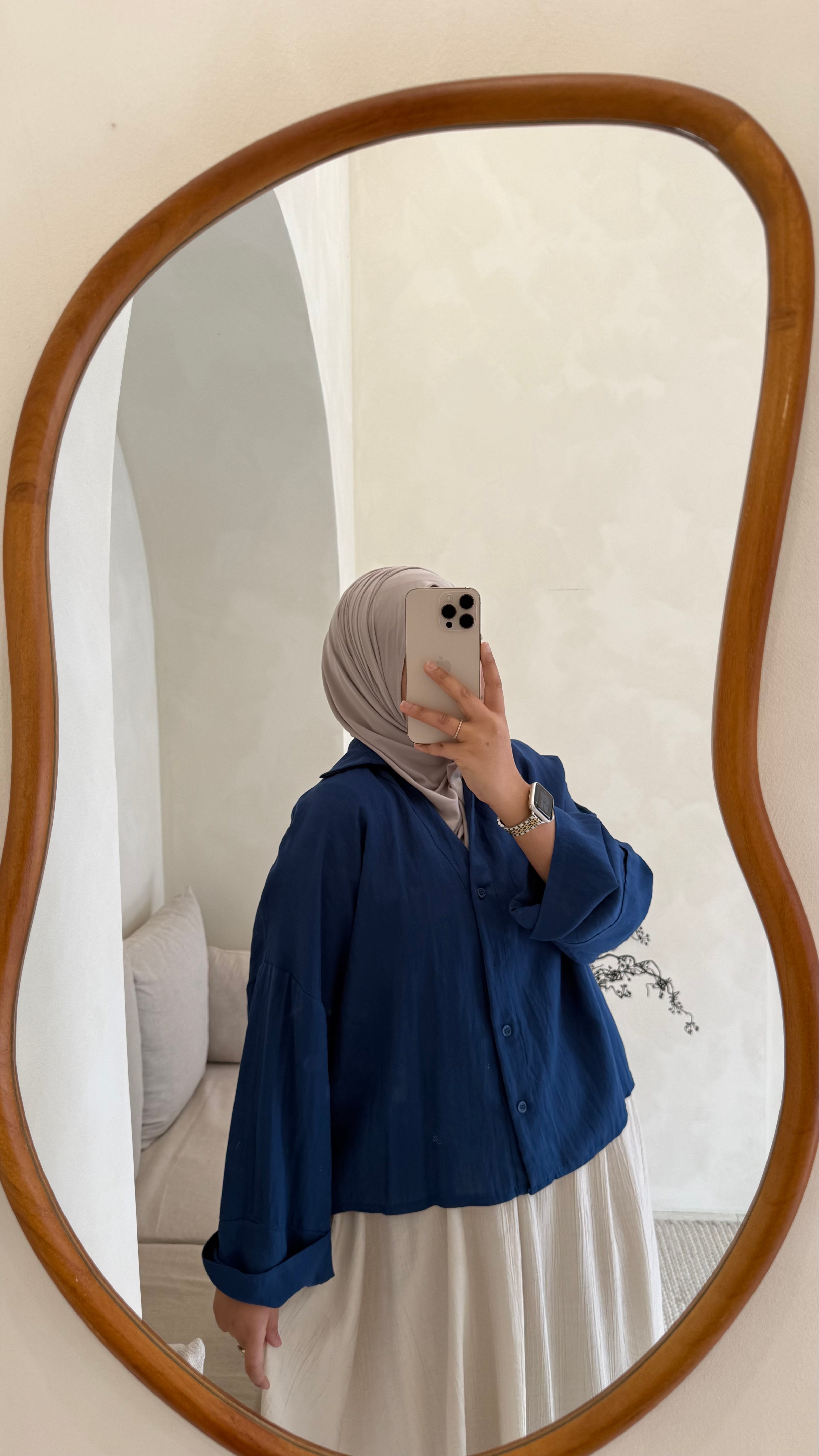 Chemise Léna Bleu