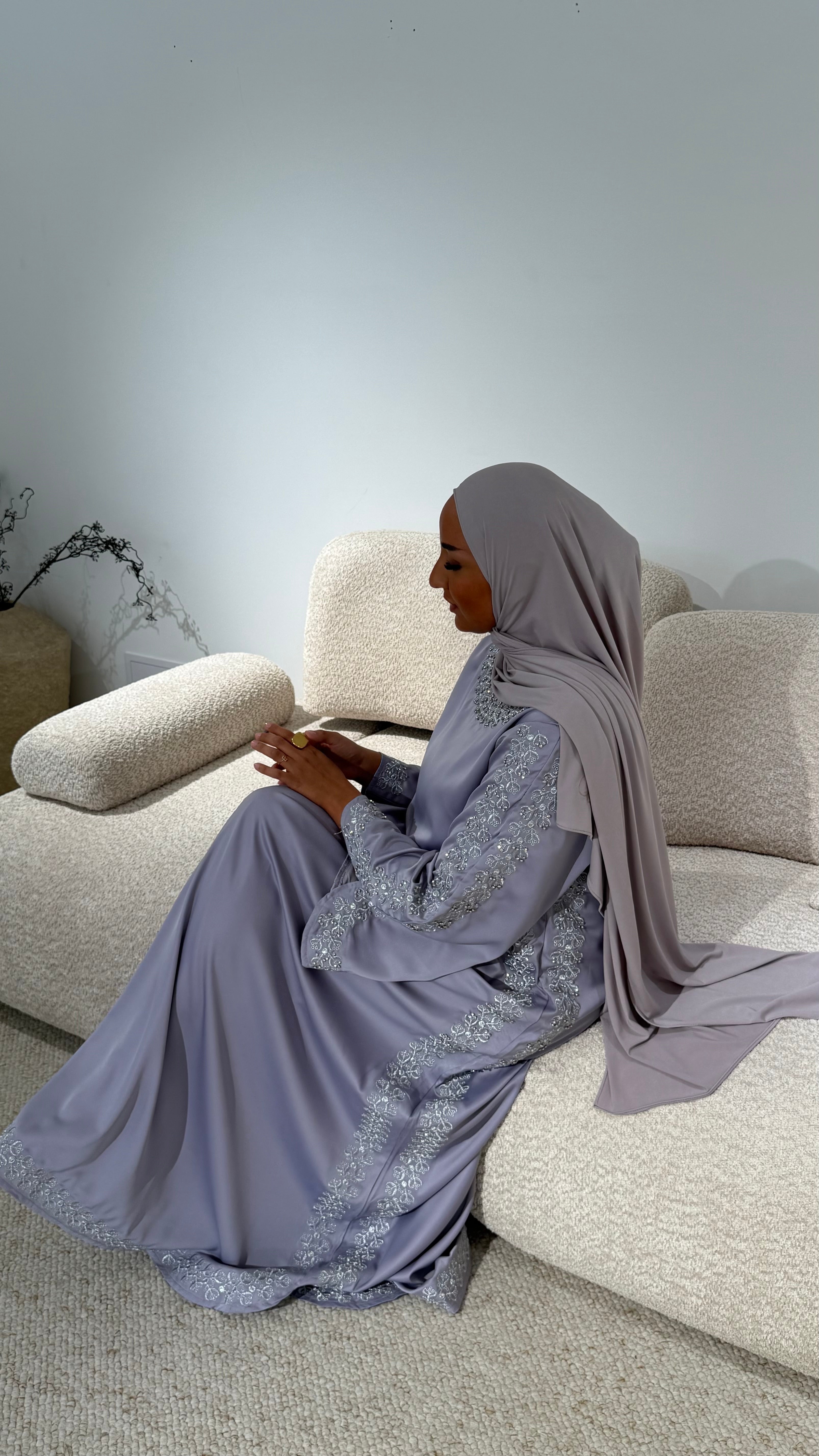 Abaya BAHIYA Lilas