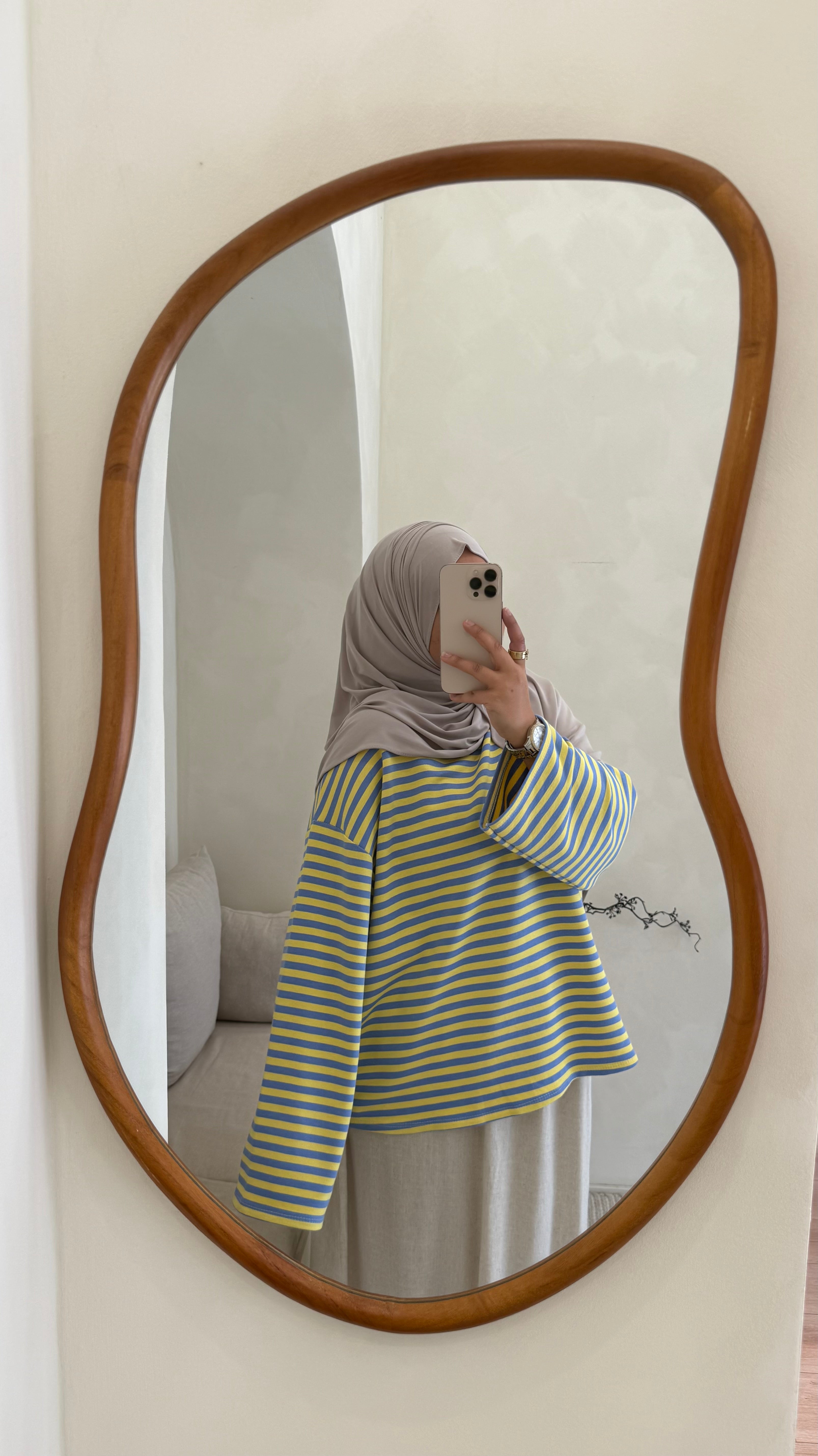 Pull Solal Bleu Jaune