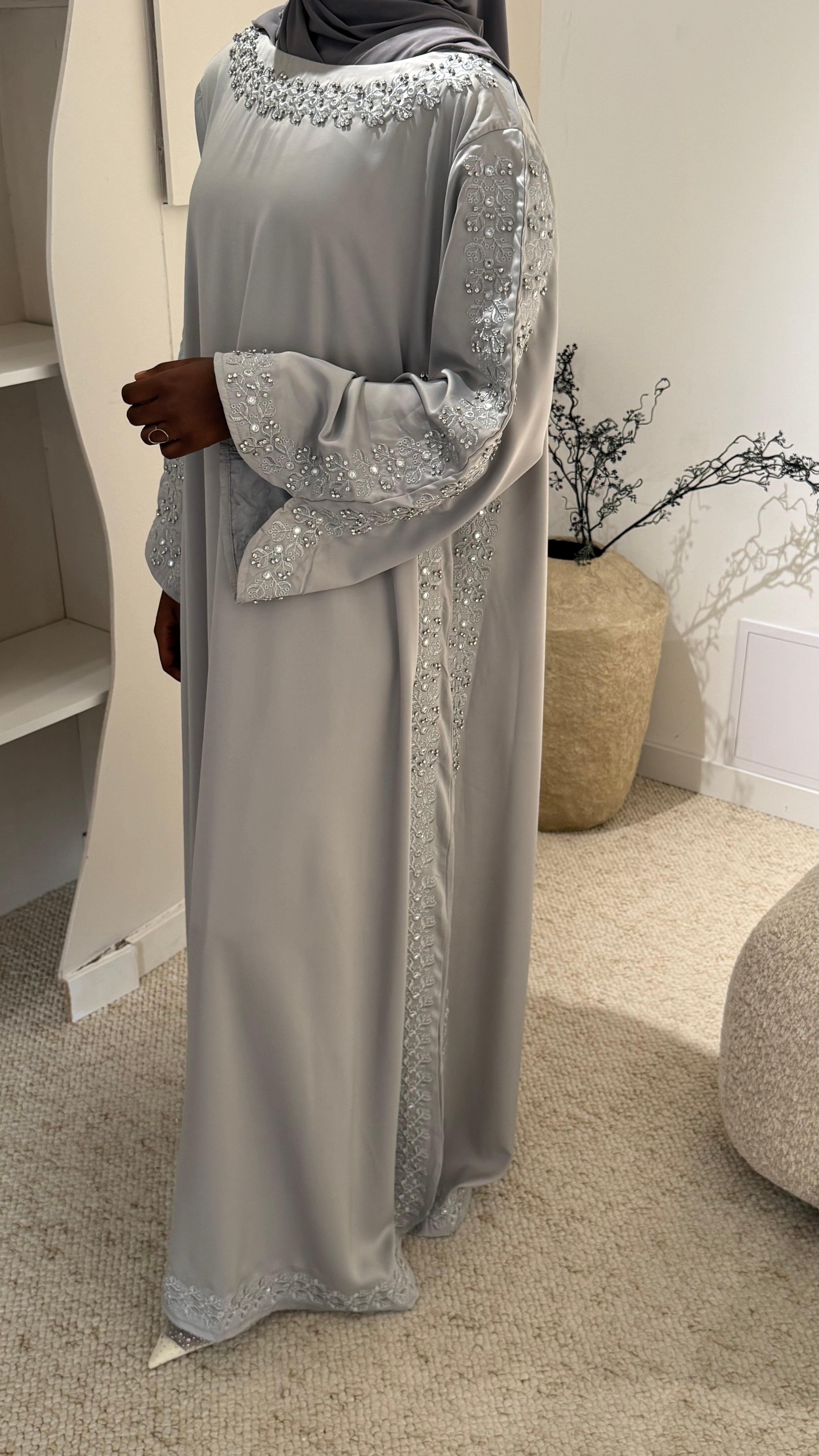 Abaya BAHIYA Gris