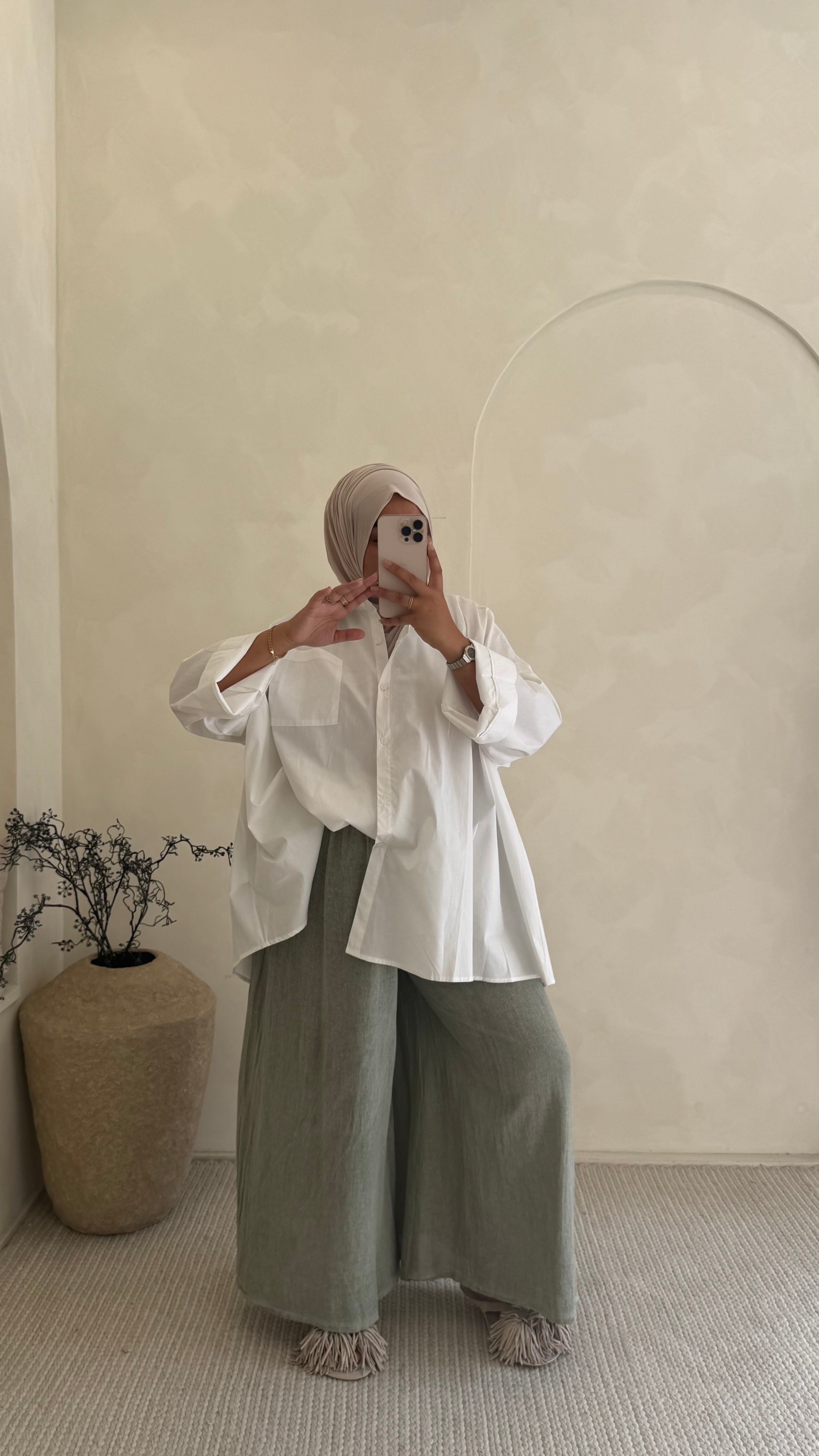 Pantalon Kai kaki