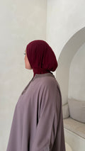 Cagoule signature jersey premium bordeaux