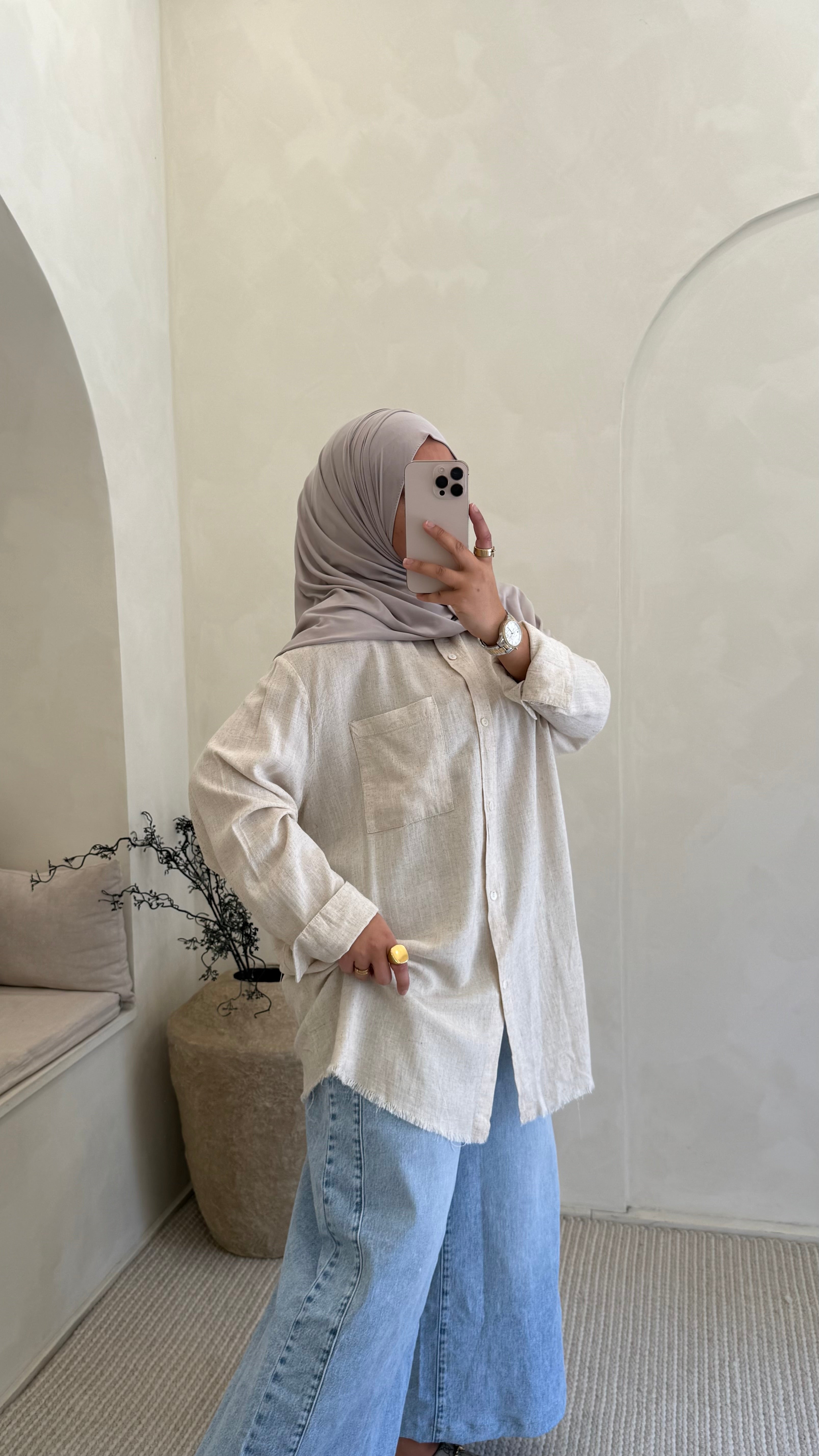 Chemise en lin