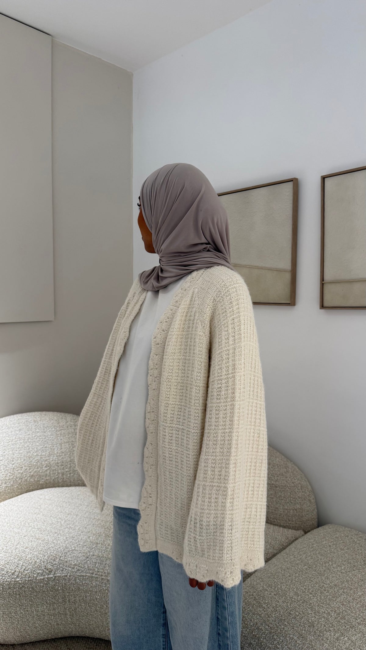 Cardigan Beige