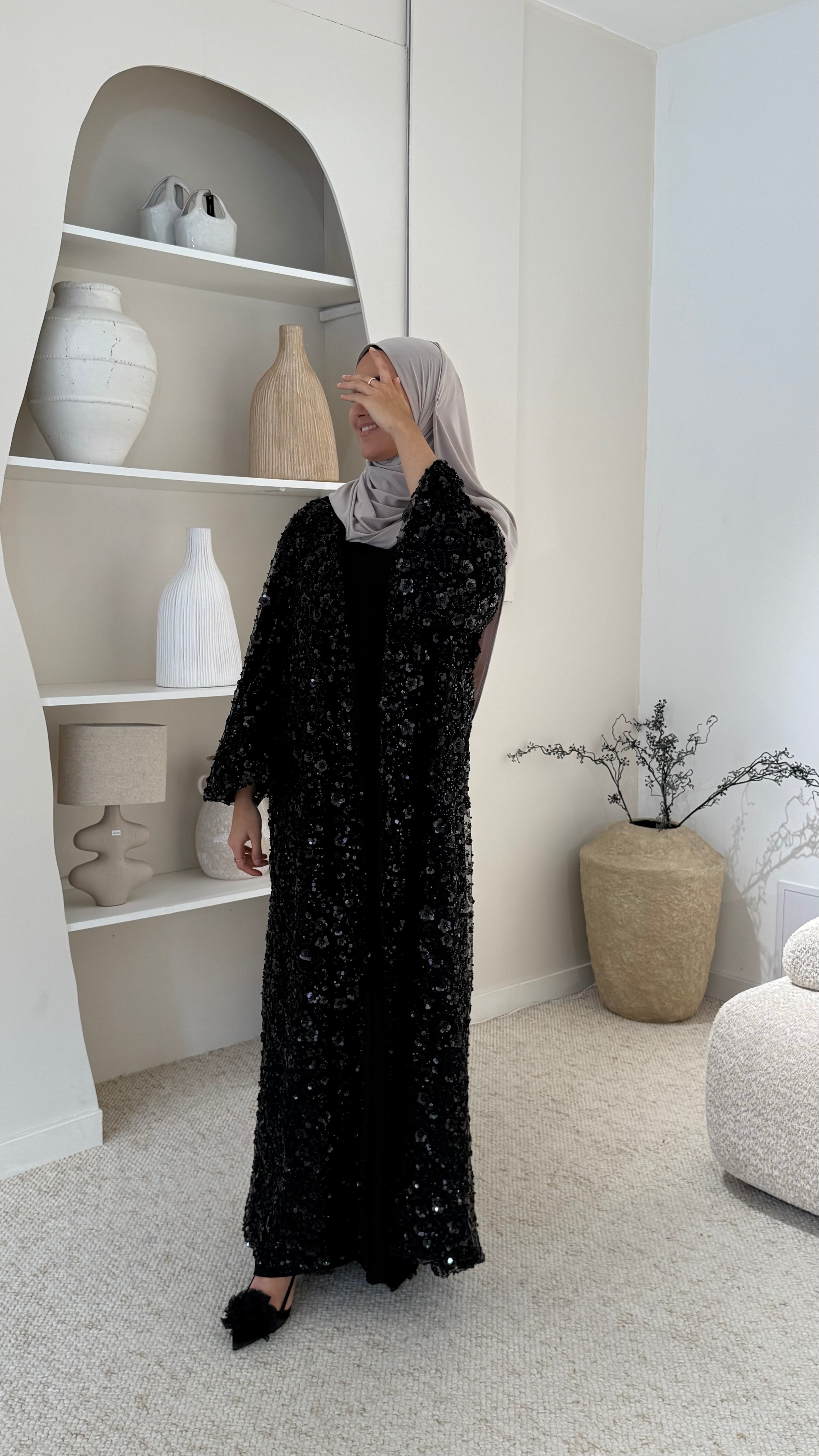 KIMONO LAYALI BLACK