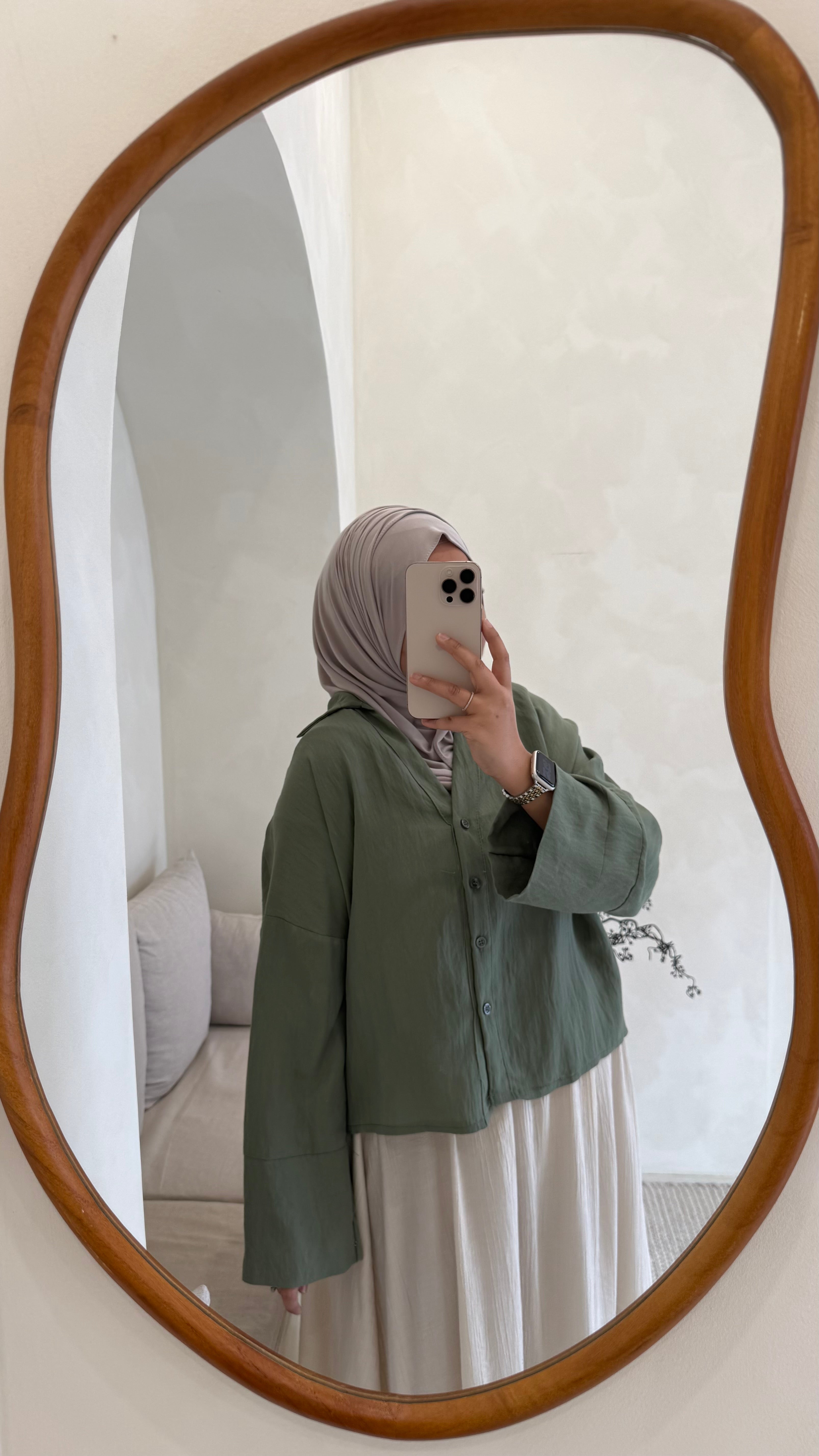 Chemise Léna Kaki