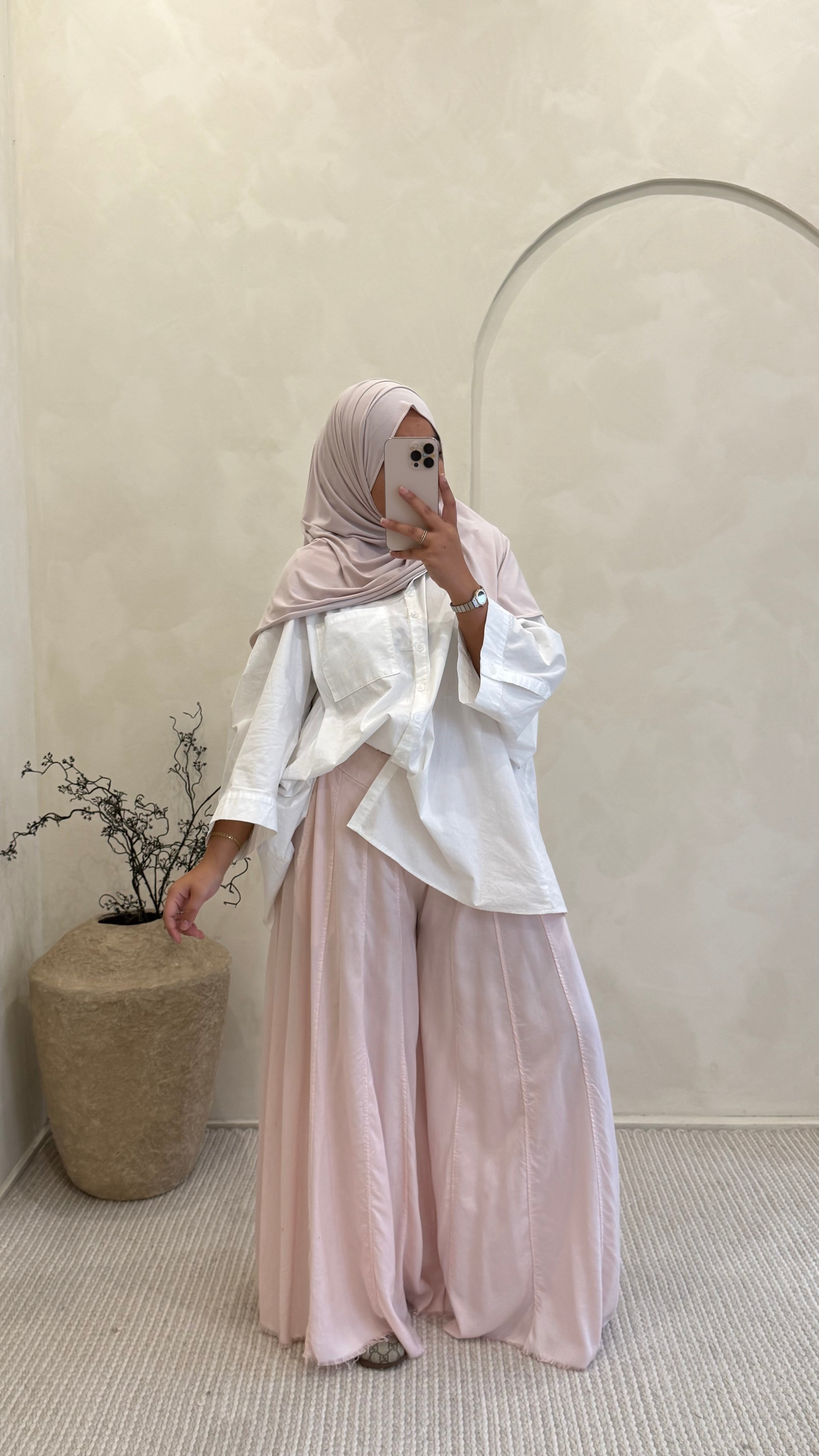 Pantalon Kay rose