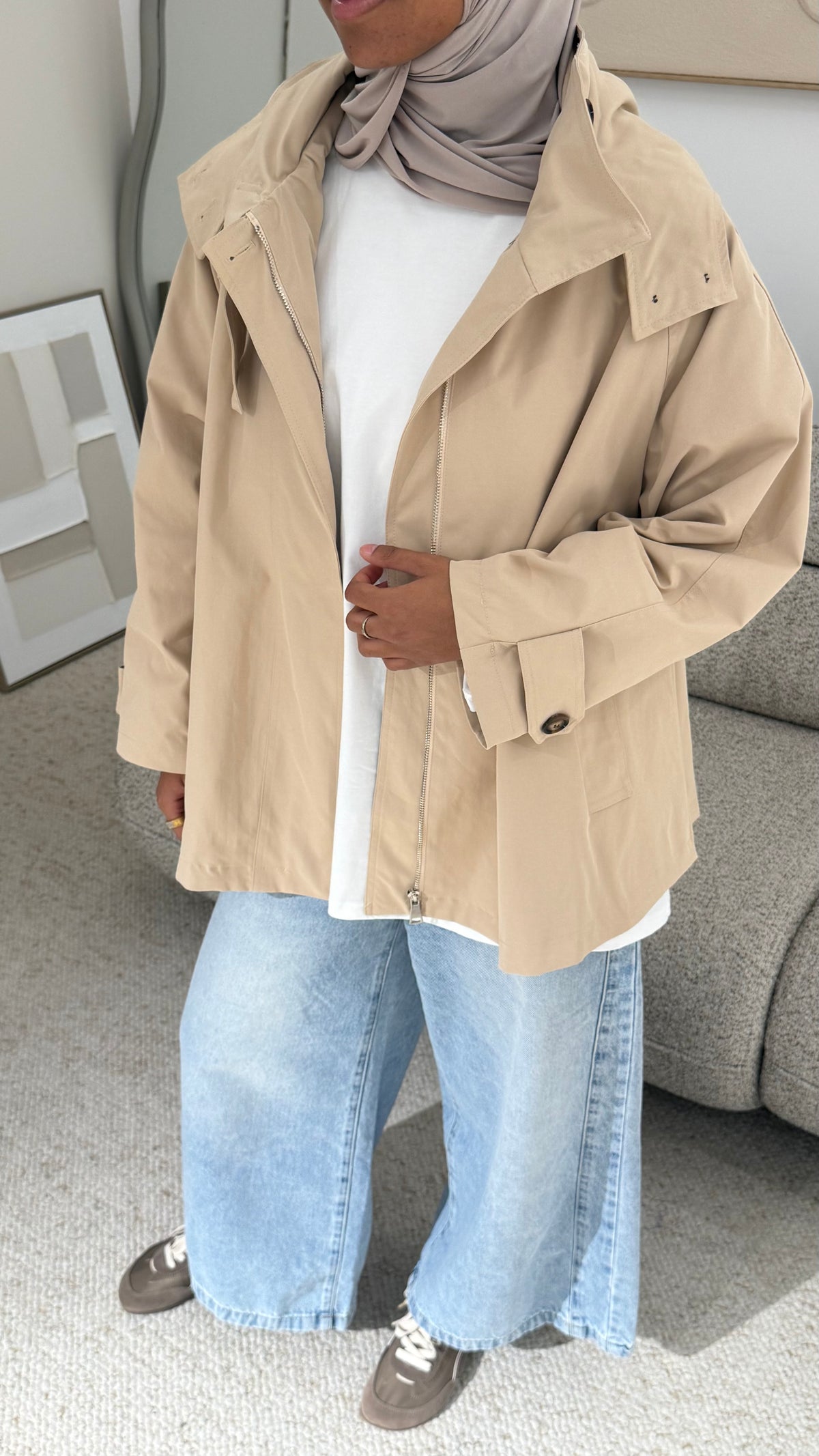 Trench Tess Beige